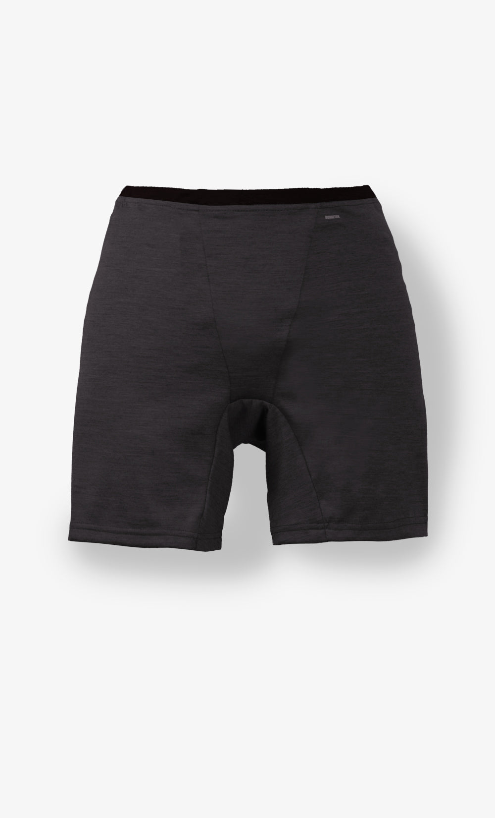 culotte longue femme noire laine de mérinos taille élastique